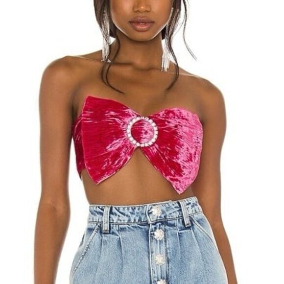 Lovers And Friends Top - Magenta Pink